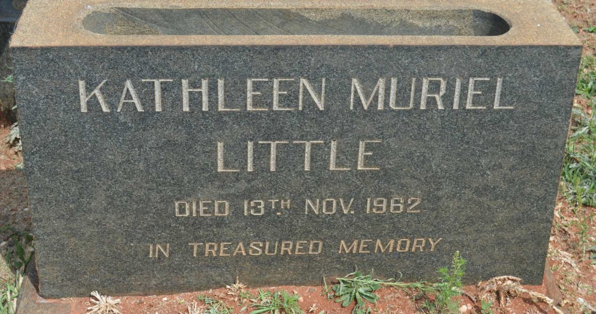 LITTLE Kathleen Muriel -1962