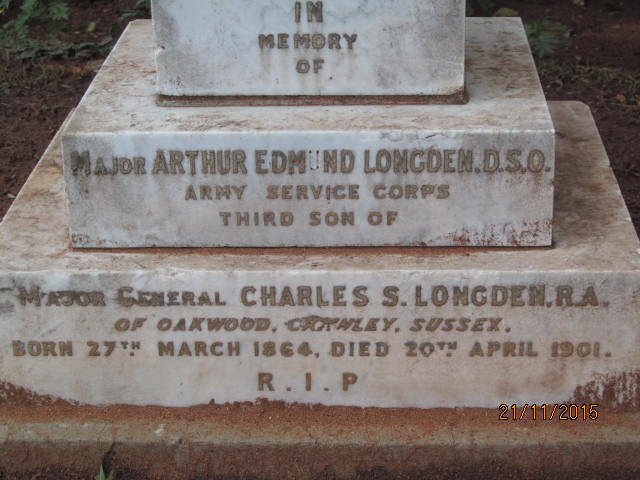 LONGDEN Arthur Edmund 1864-1901