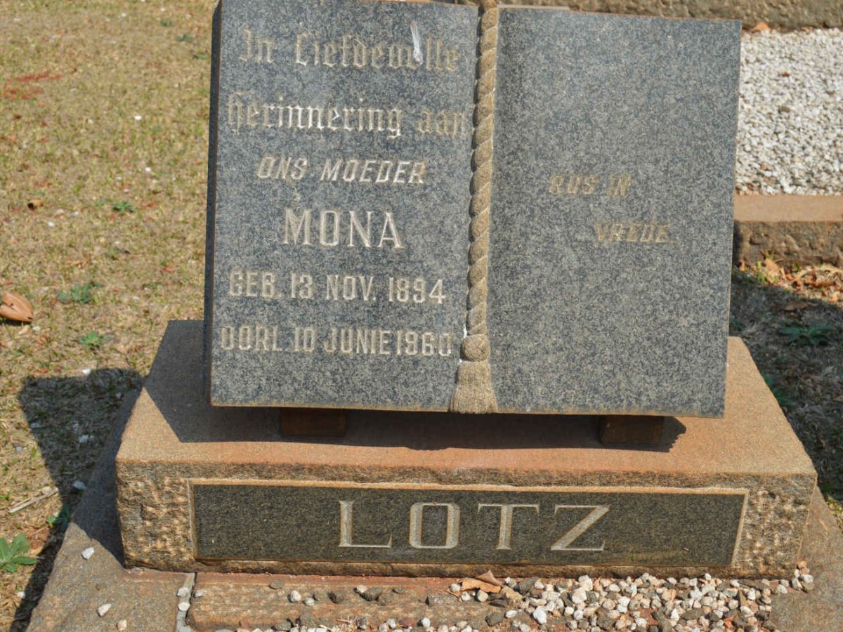 LOTZ Mona 1894-1960