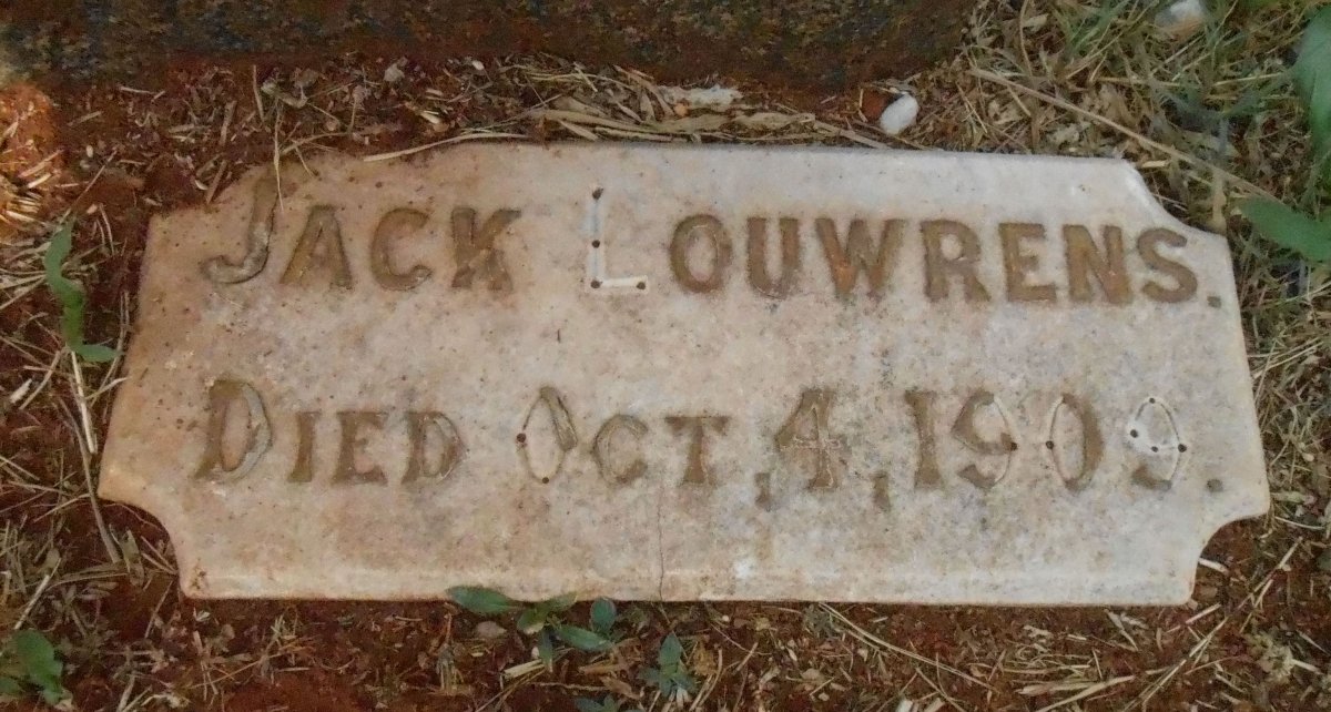 LOUWRENS  Jack -1909