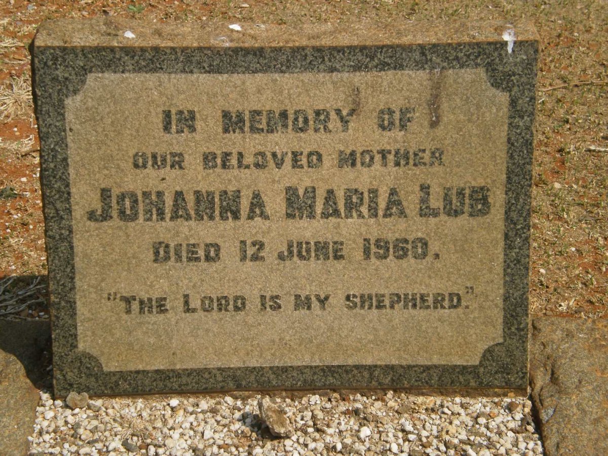 LUB Johanna Maria -1960