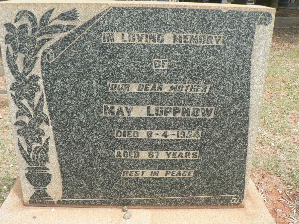 LUPPNOW May -1954