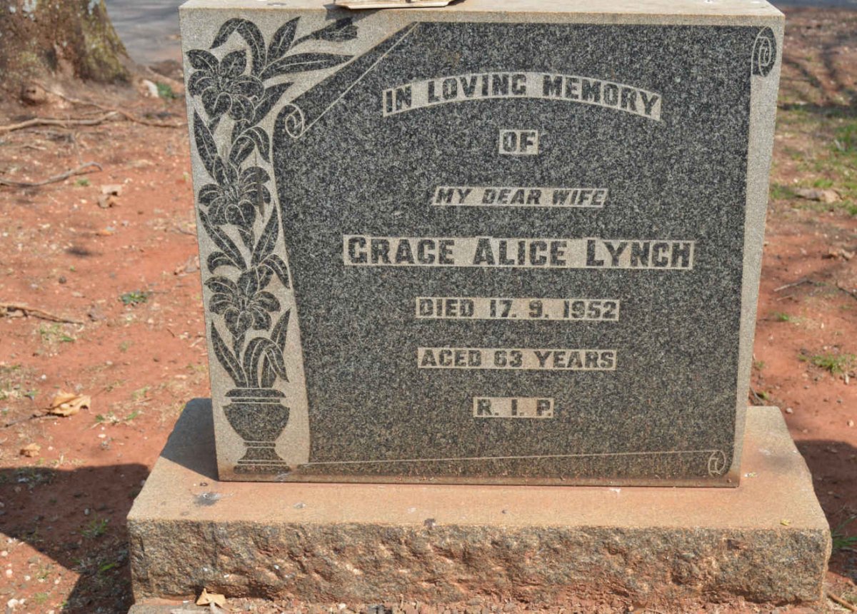 LYNCH Grace Alice -1952