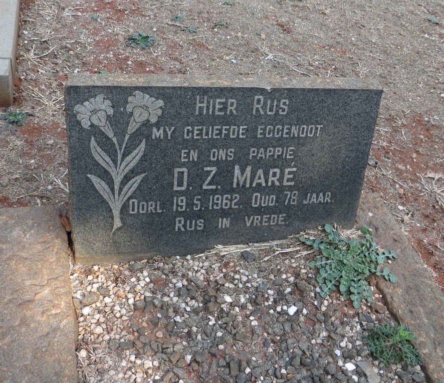 MARÉ D.Z. -1962