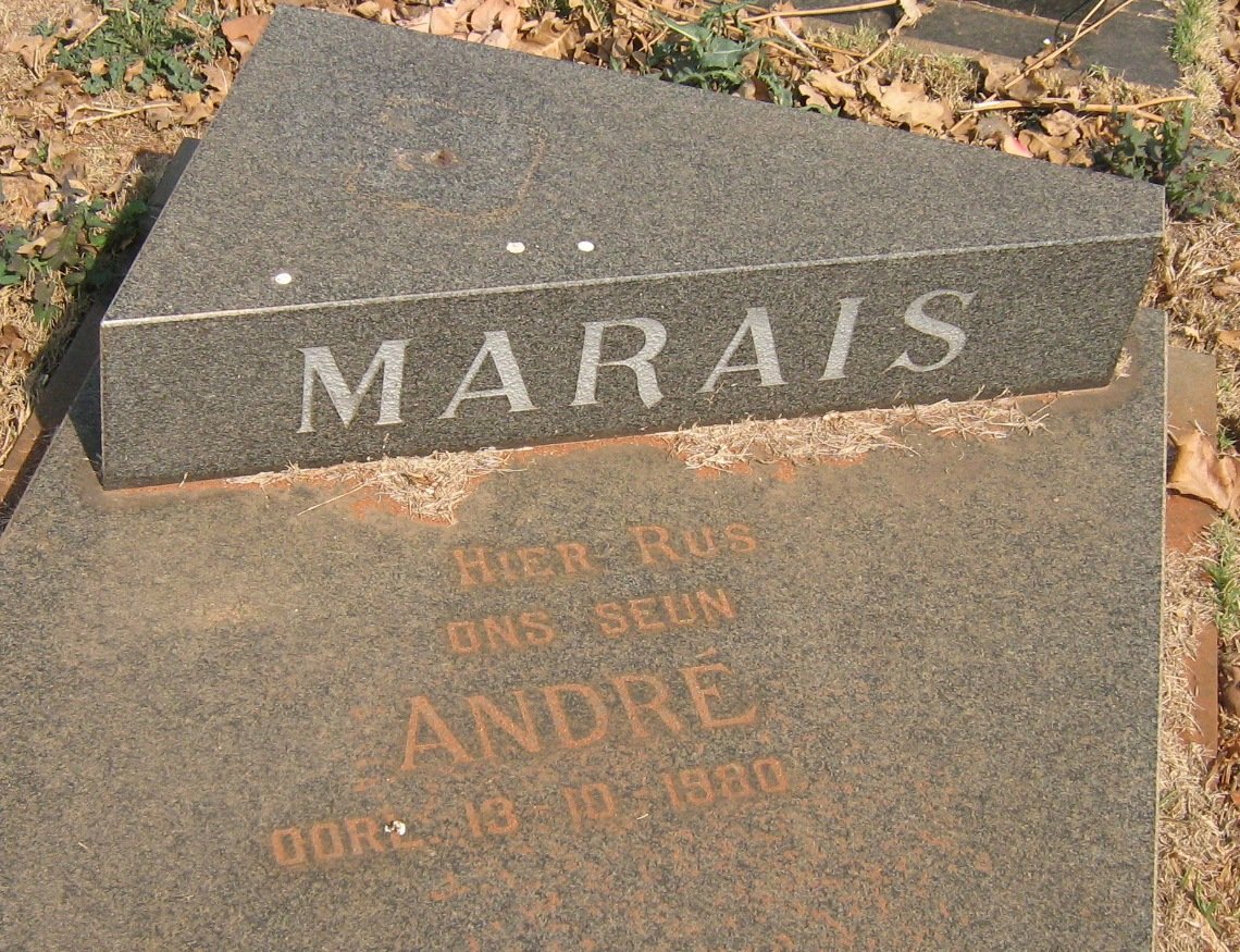 MARAIS André -1980