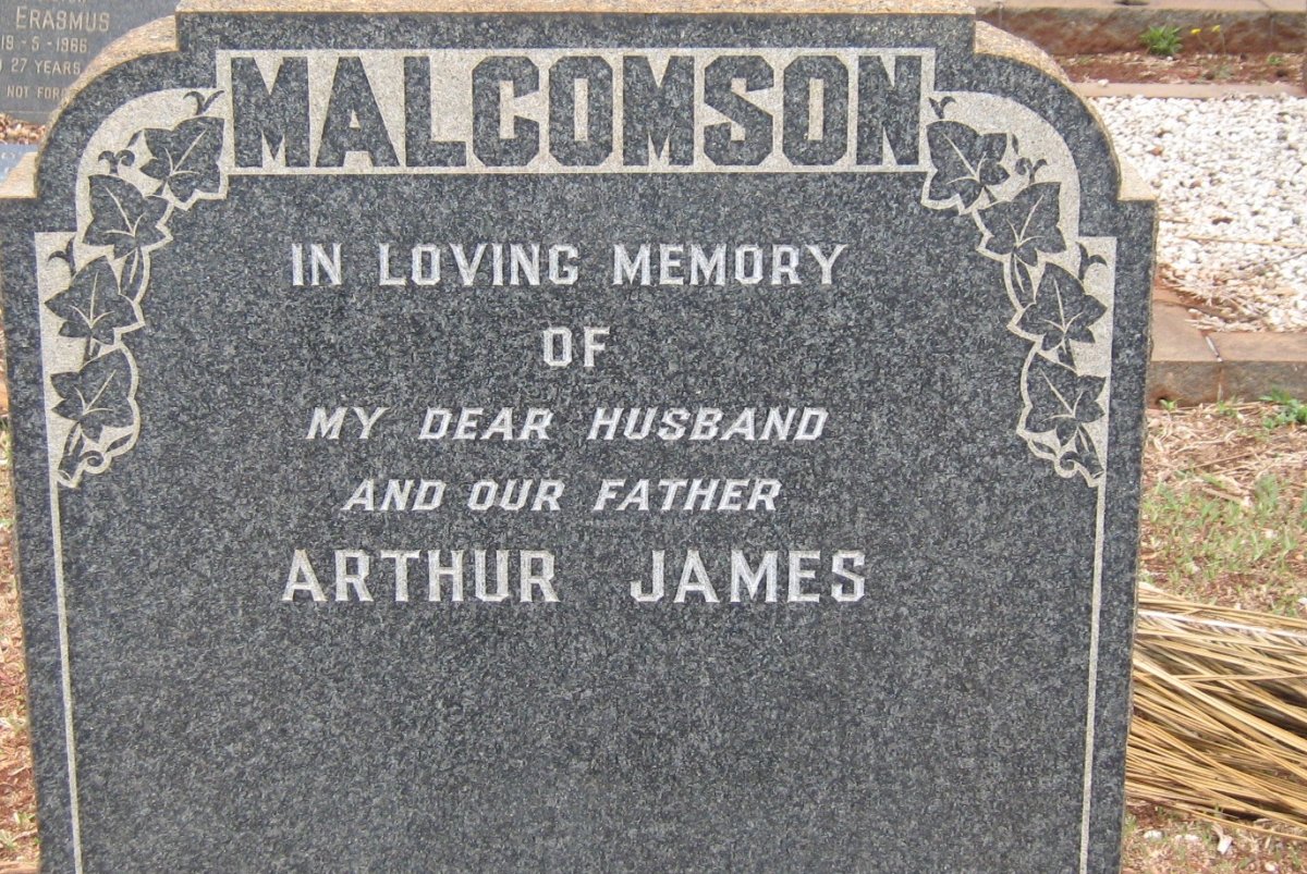 MALCOMSON Arthur James