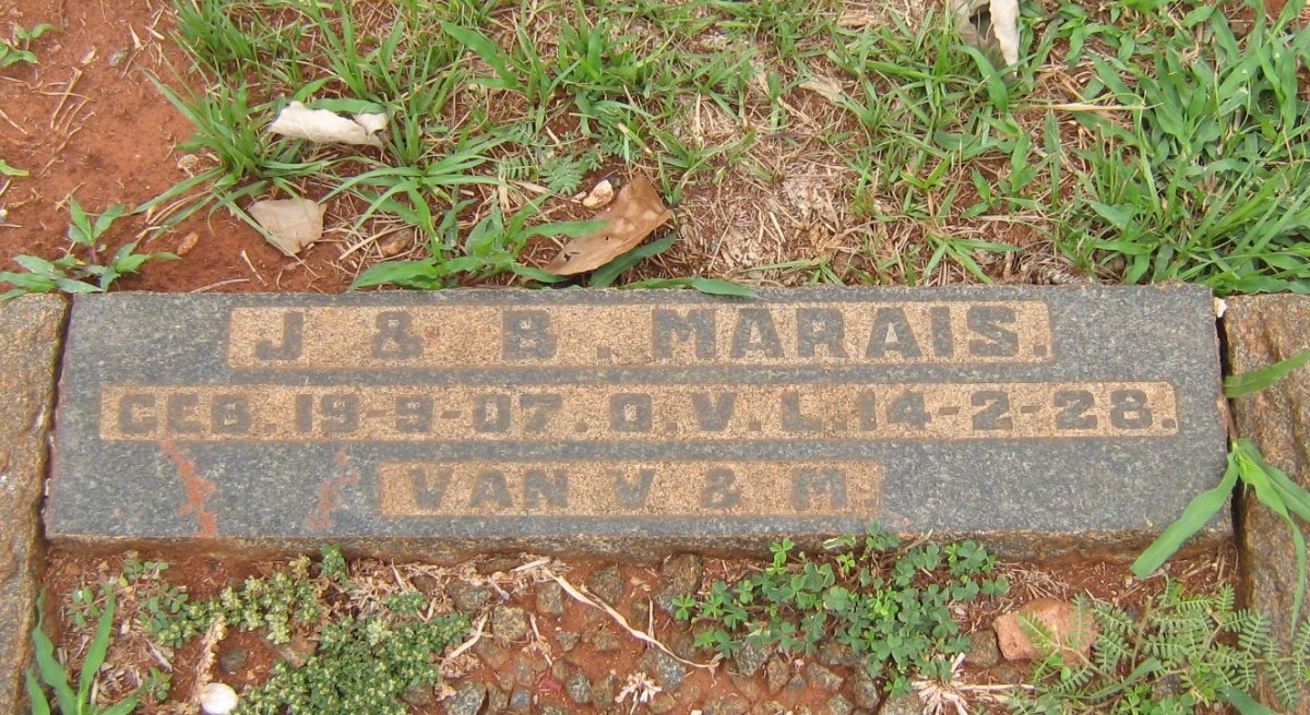 MARAIS J. &amp; B. 1907-1928