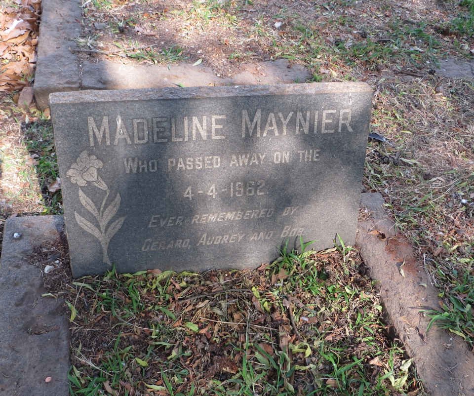MAYNIER Madeline -1962