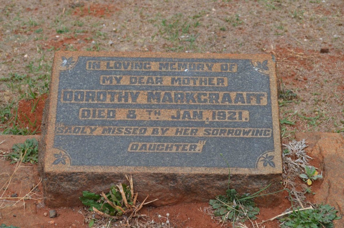 MARKGRAAFF Dorothy -1921