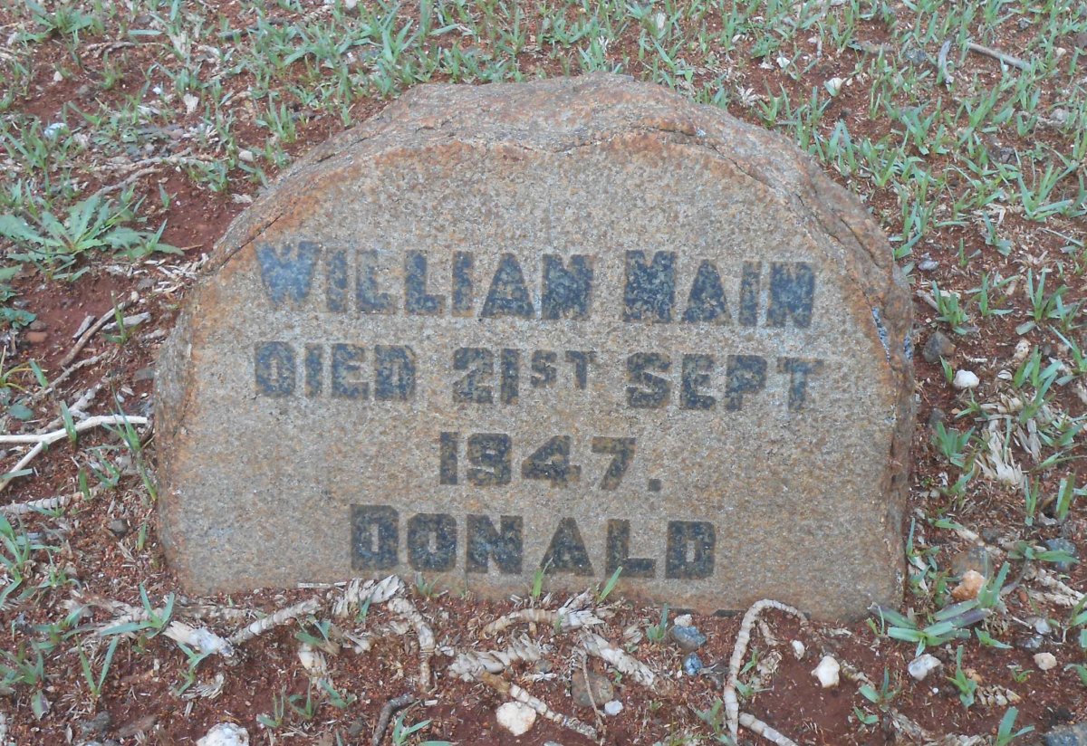 MAIN William -1947 :: ? Donald