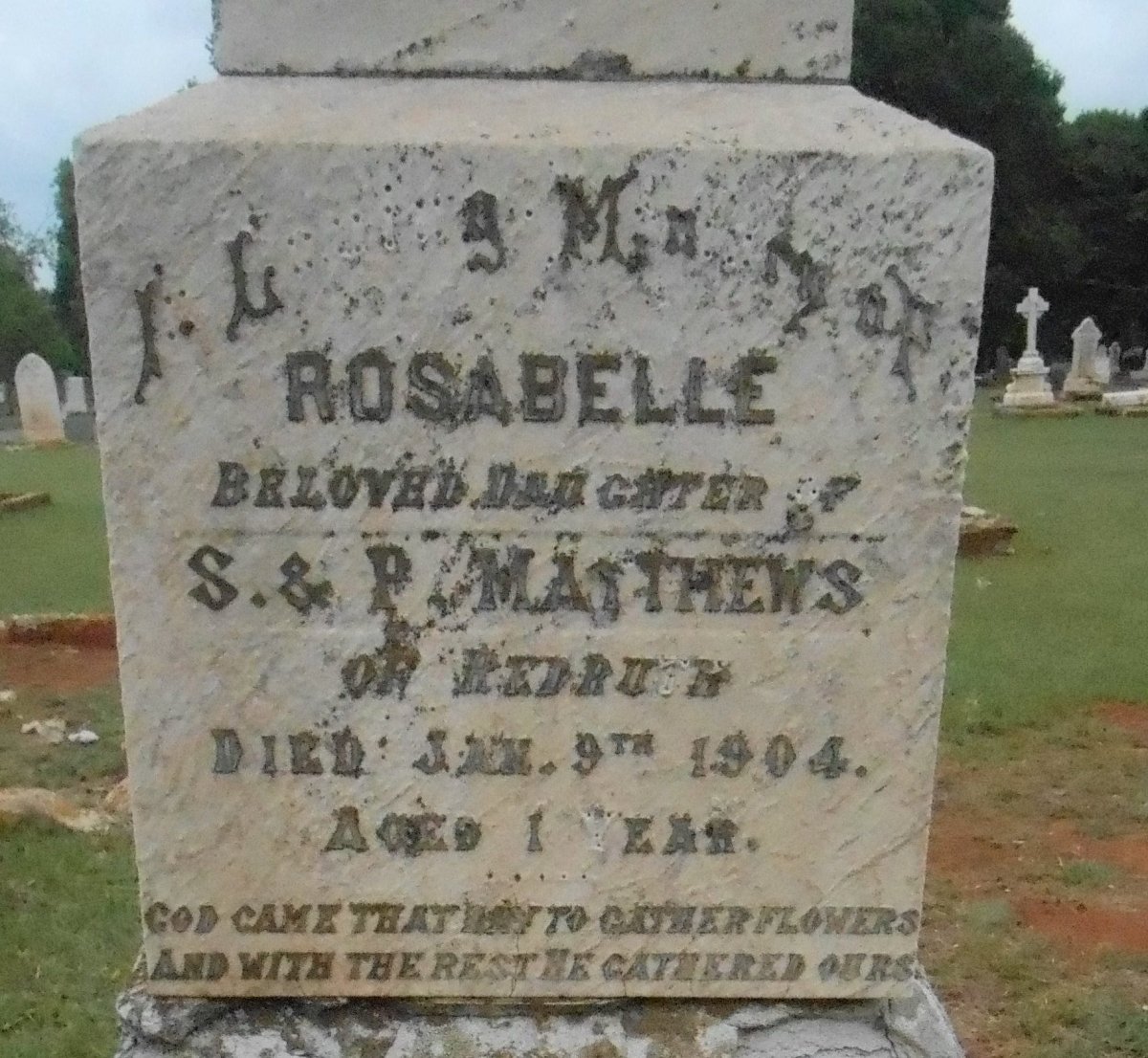 MATTHEWS Rosabelle -1904