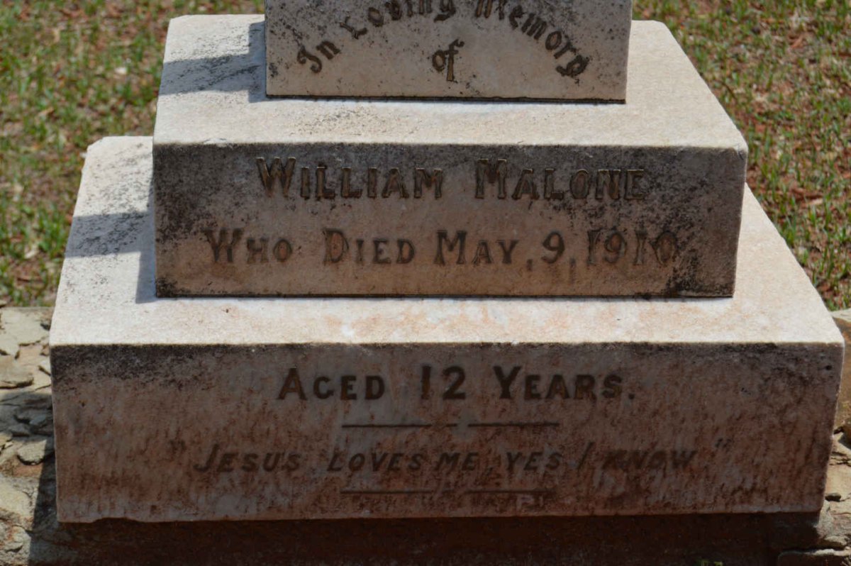 MALONE William -1910