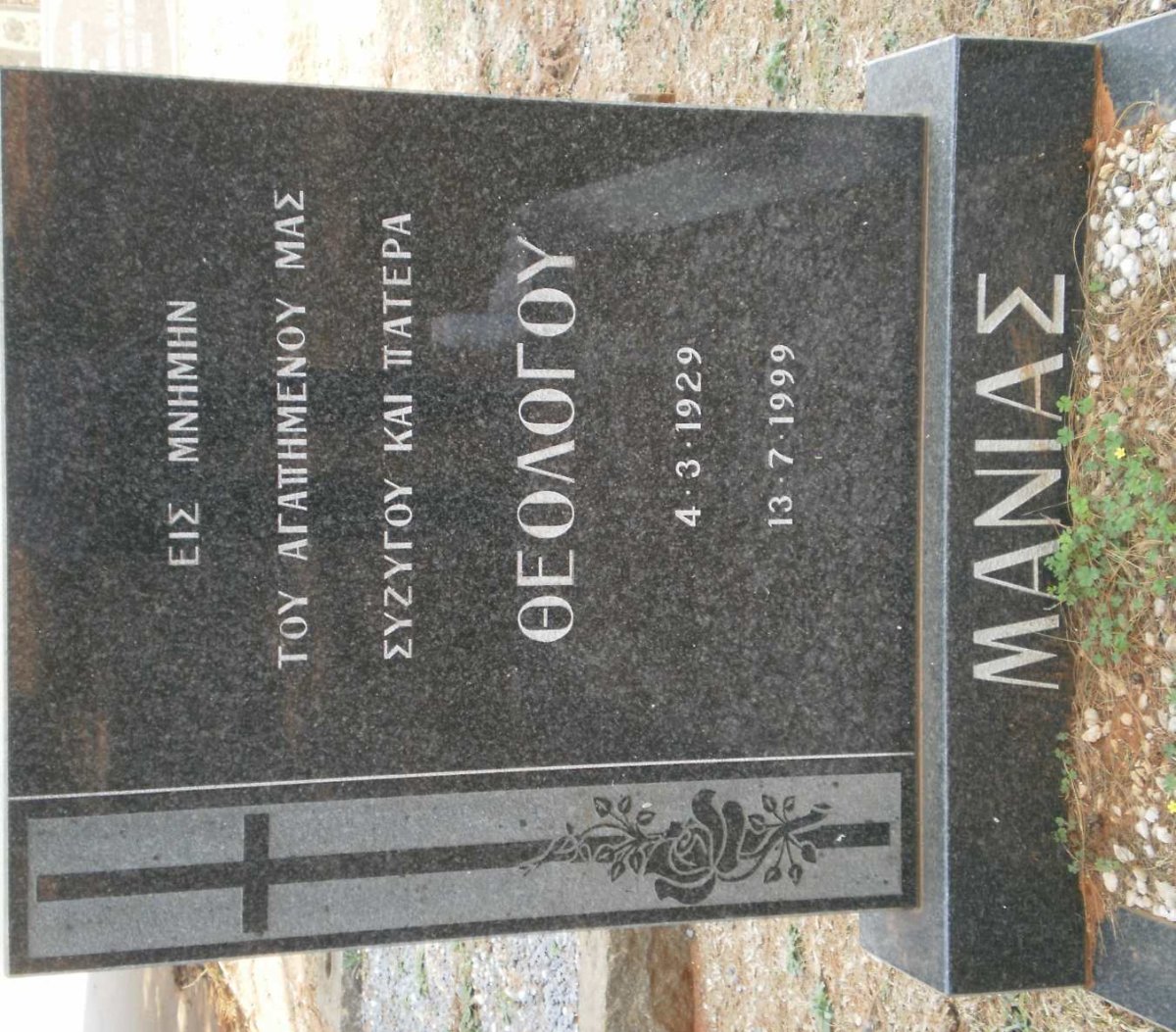 MANIAS Theologou 1927-1999