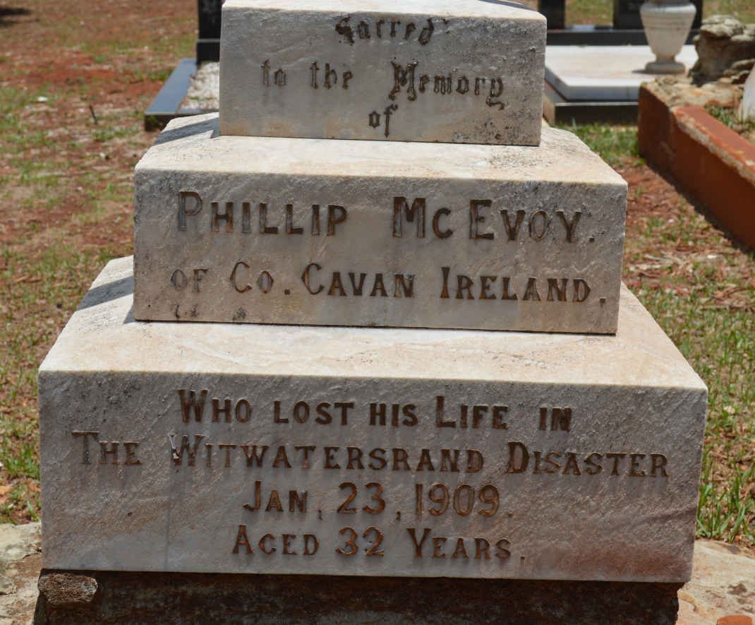 McEVOY Phillip -1909
