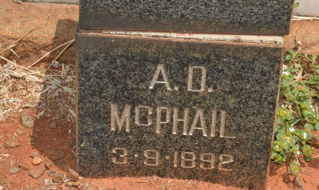 McPHAIL A.D. 1892