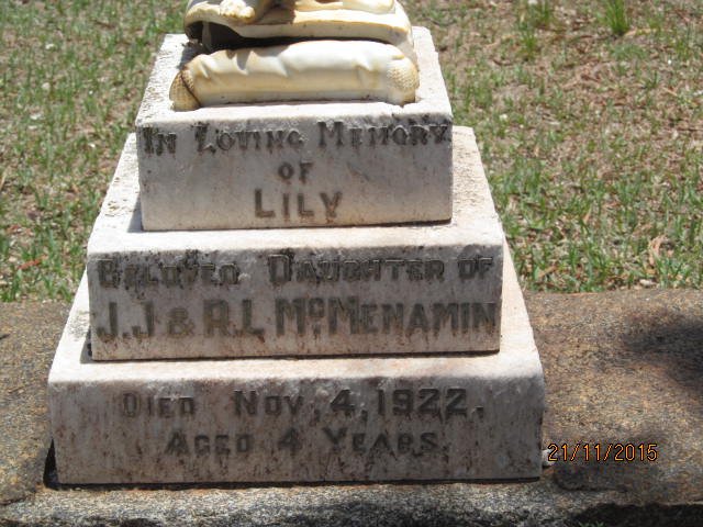 McMENAMIN Lily -1922