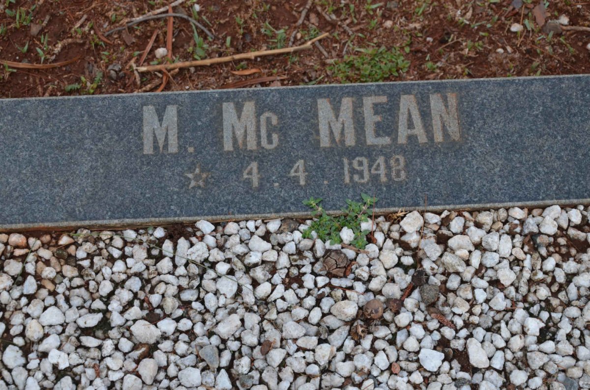 McMEAN M. 1948-
