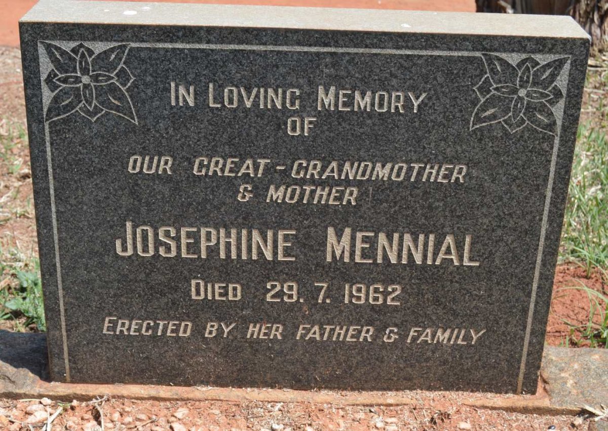 MENNIAL Josephine -1962
