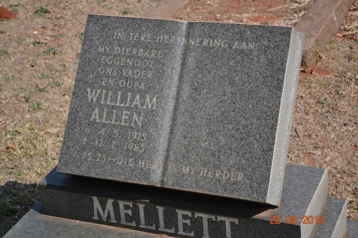 MELLETT William Allen 1915-1985