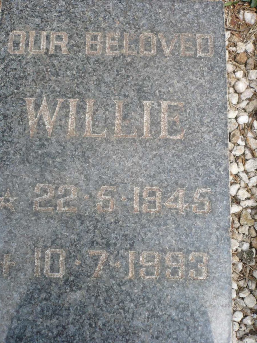 MERWE Willie, van de 1945-1993