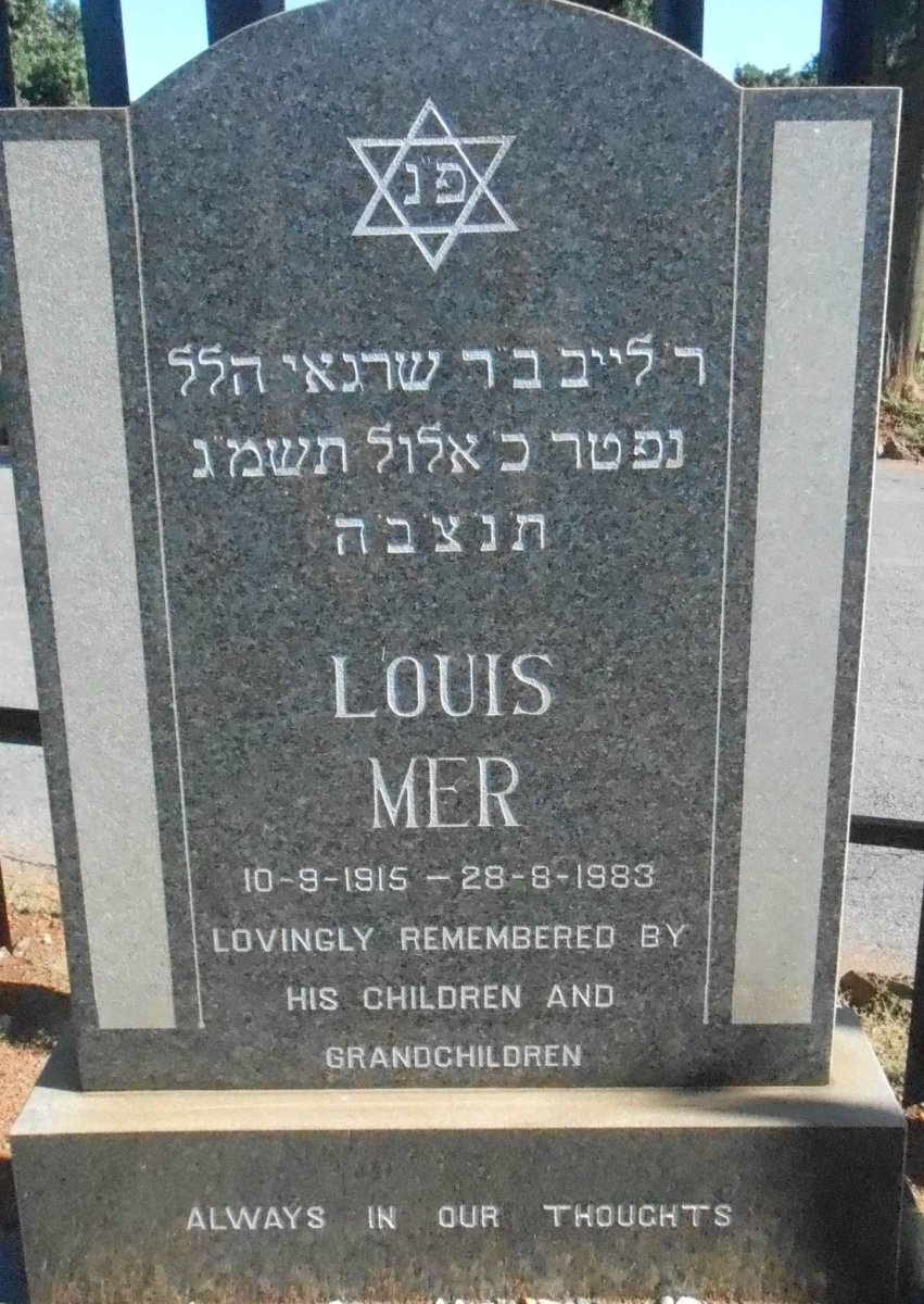 MER Louis -1915-1983