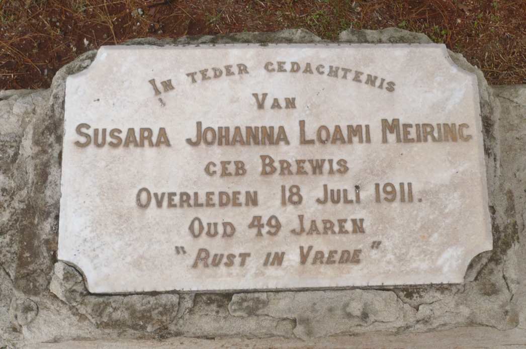 MEIRING Susara Johanna Loami nee BREWIS -1911