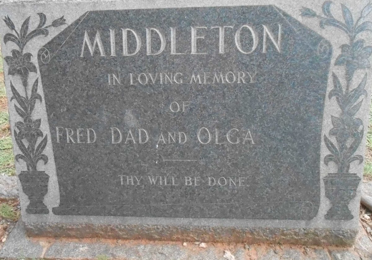 MIDDLETON Fred :: MIDDLETON Olga