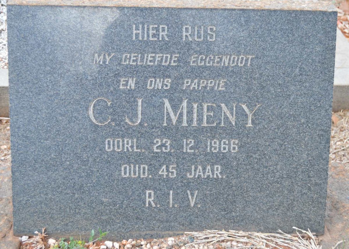 MIENY C.J. -1966
