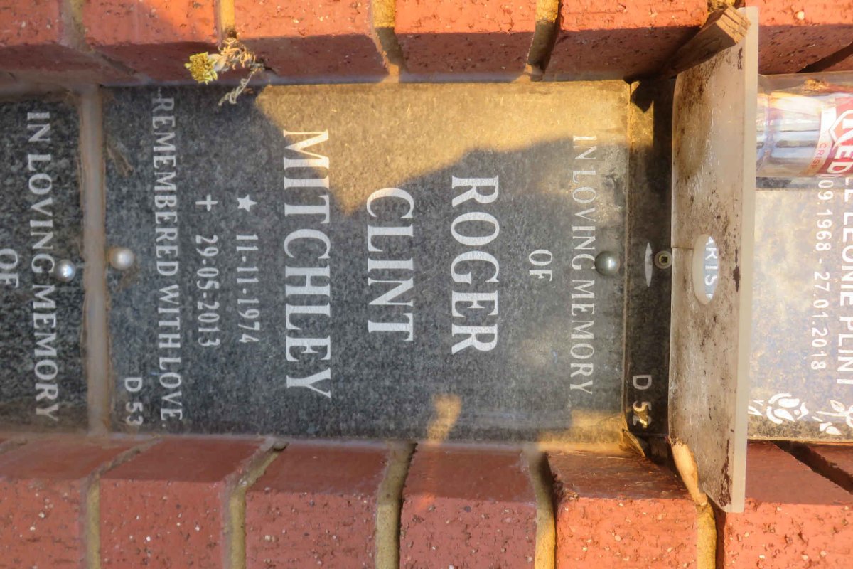 MITCHLEY Roger Clint 1974-2013