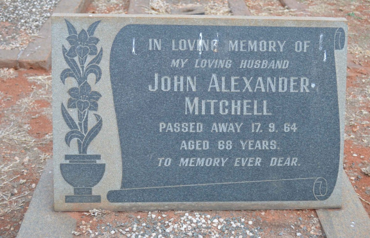 MITCHELL John Alexander -1964