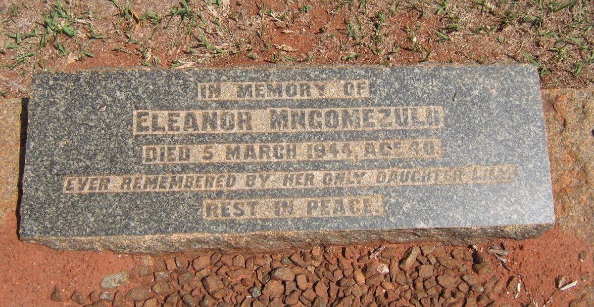 MNGOMEZULU Eleanor -1944