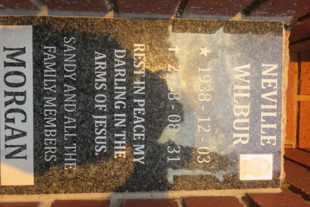 MORGAN Neville Wilbur 1938-2018