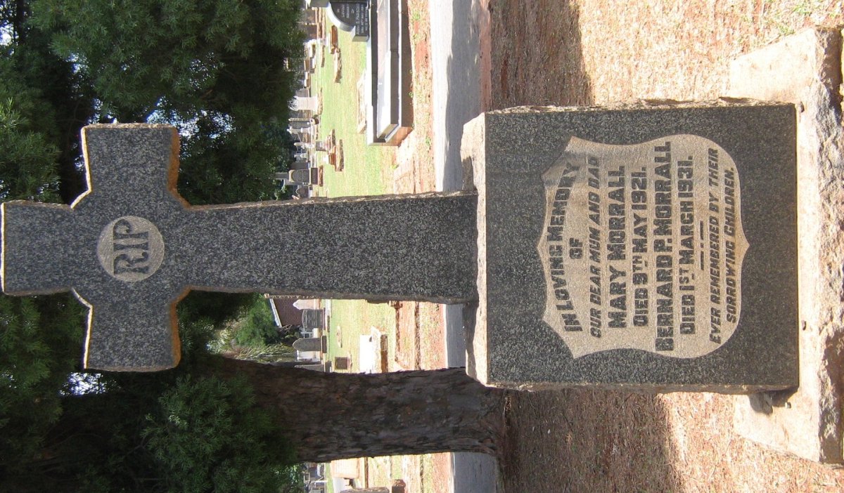 MORRALL Bernard P. -1931 &amp; Mary -1921