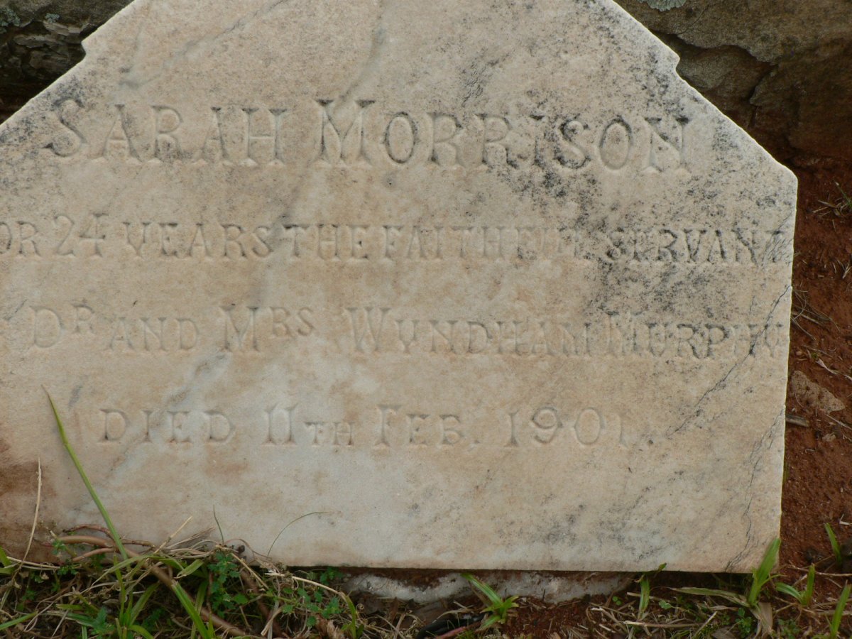 MORRISON Sarah -1901