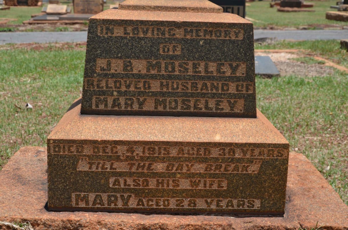 MOSELEY J.B. -1915 &amp; Mary