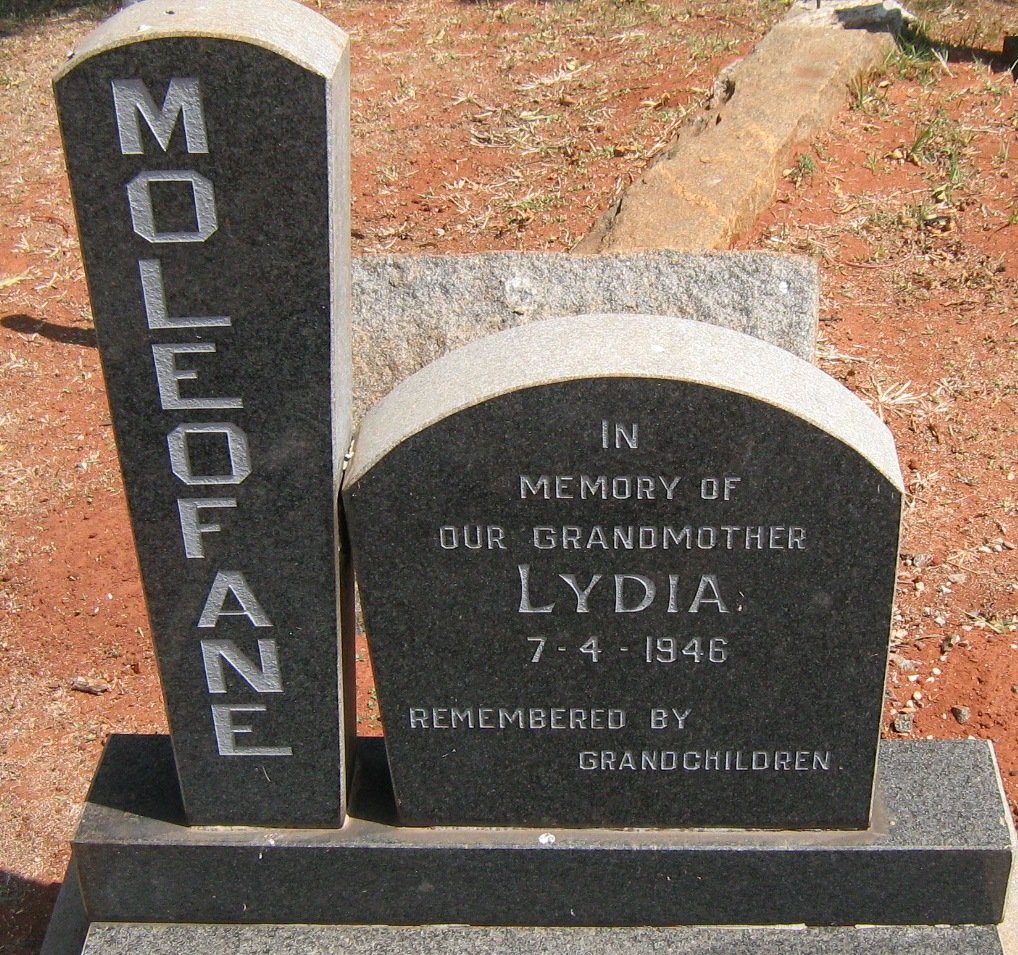 MOLEOFANE Lydia -1946