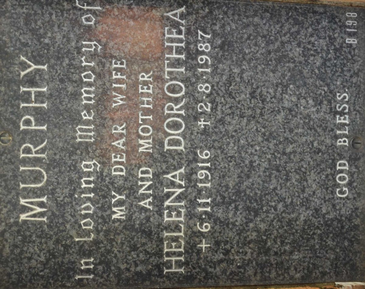 MURPHY Helena Dorothea 1916-1987