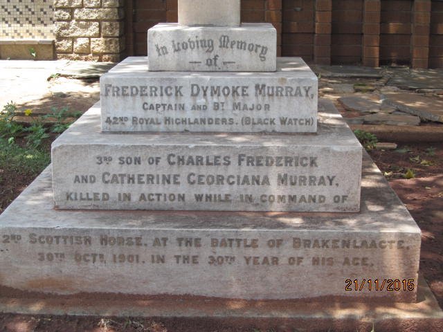 MURRAY Frederick Dymoke -1901