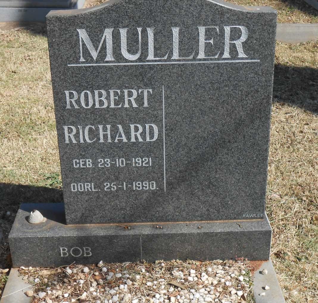 MULLER Robert Richard 1921-1990