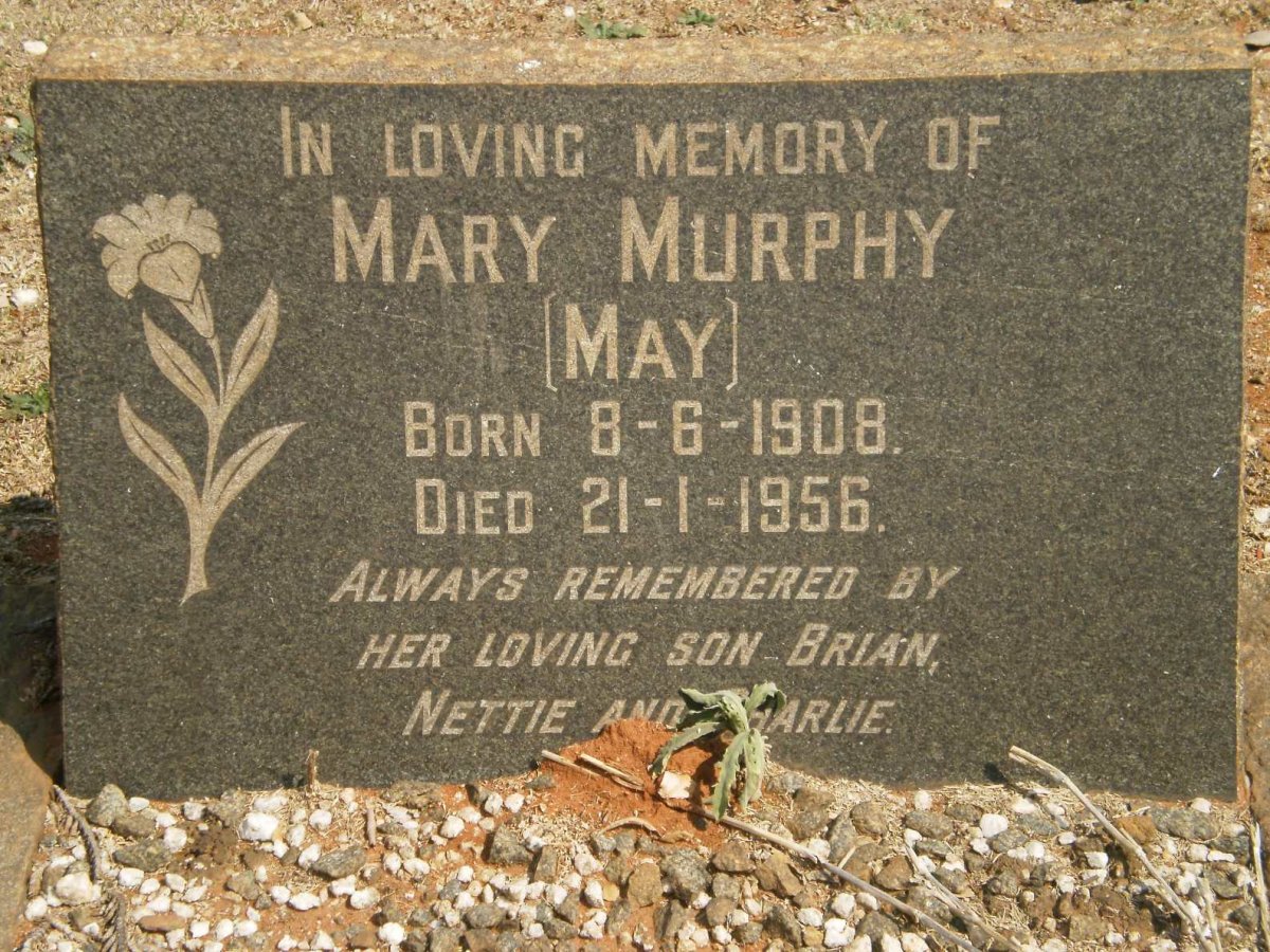 MURPHY Mary 1908-1956