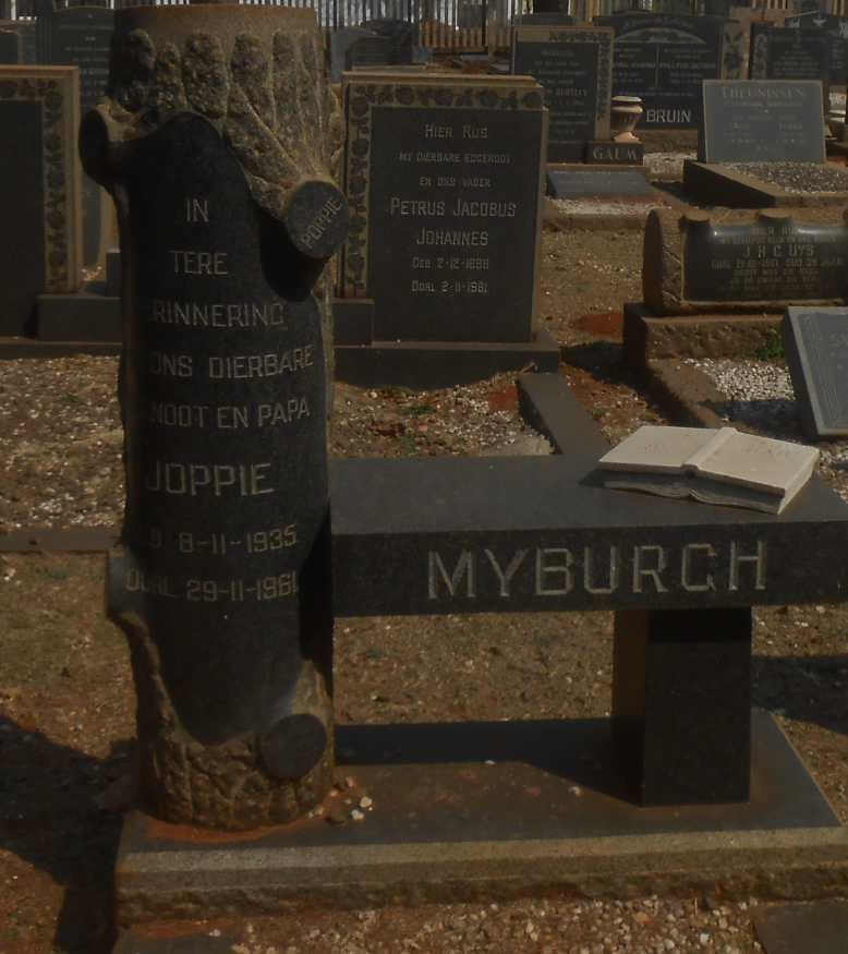 MYBURGH Joppie 1935-1961