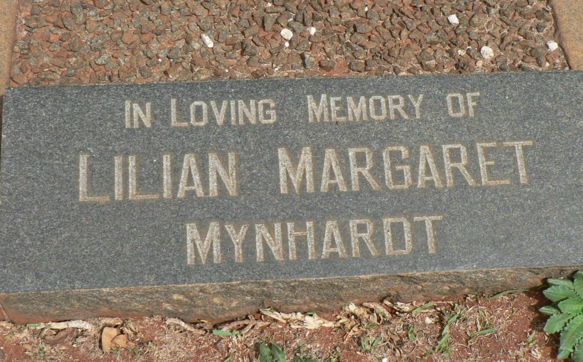 MYNHARDT Lilian Margaret