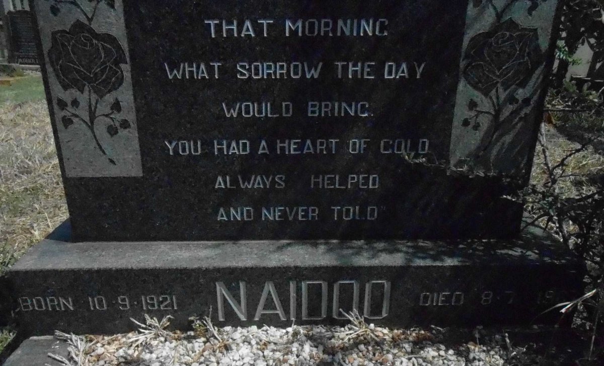 NAIDOO Covindrajloo 1921-196?