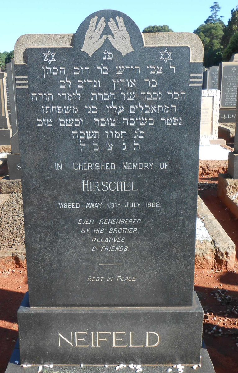 NEIFELD Hirschel -1968