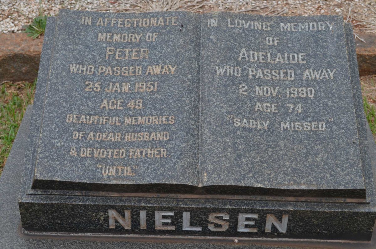 NIELSEN Peter -1951 &amp; Adelaide -1980