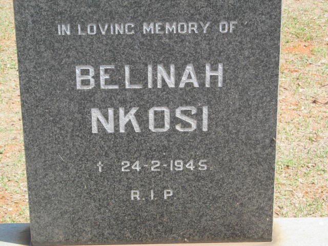 NKOSI Belinah -1945