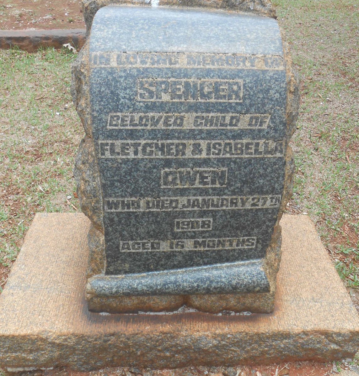OWEN Spencer -1908
