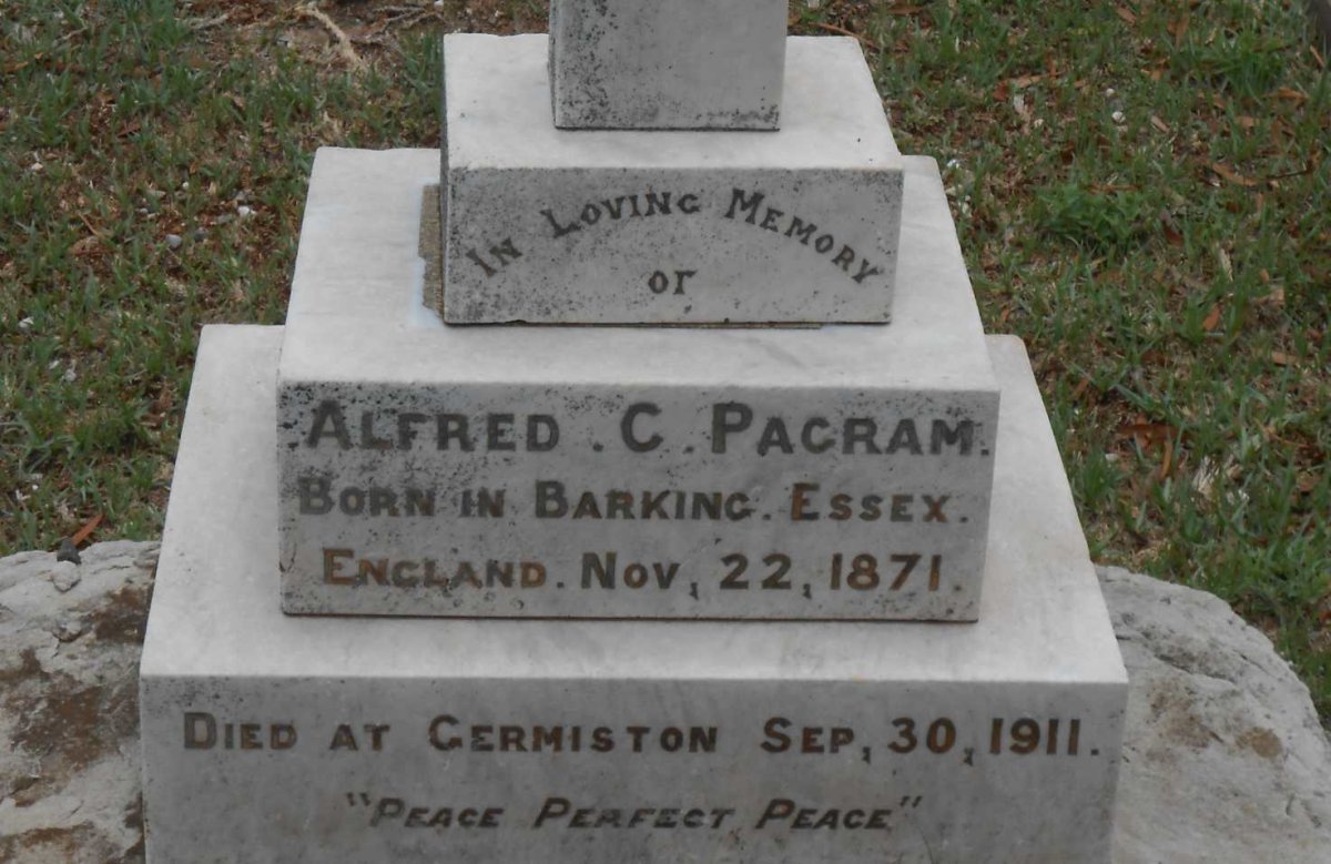 PACRAM Alfred C. 1871-1911