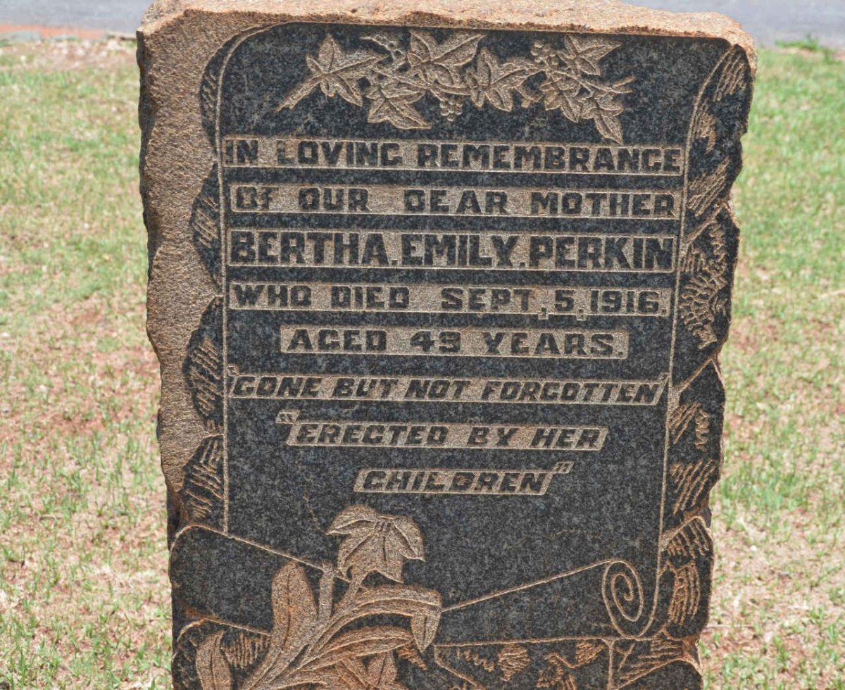 PERKIN Bertha Emily -1916