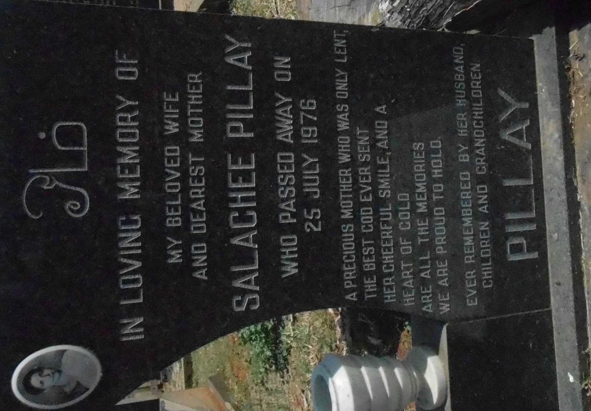PILLAY Salachee -1976